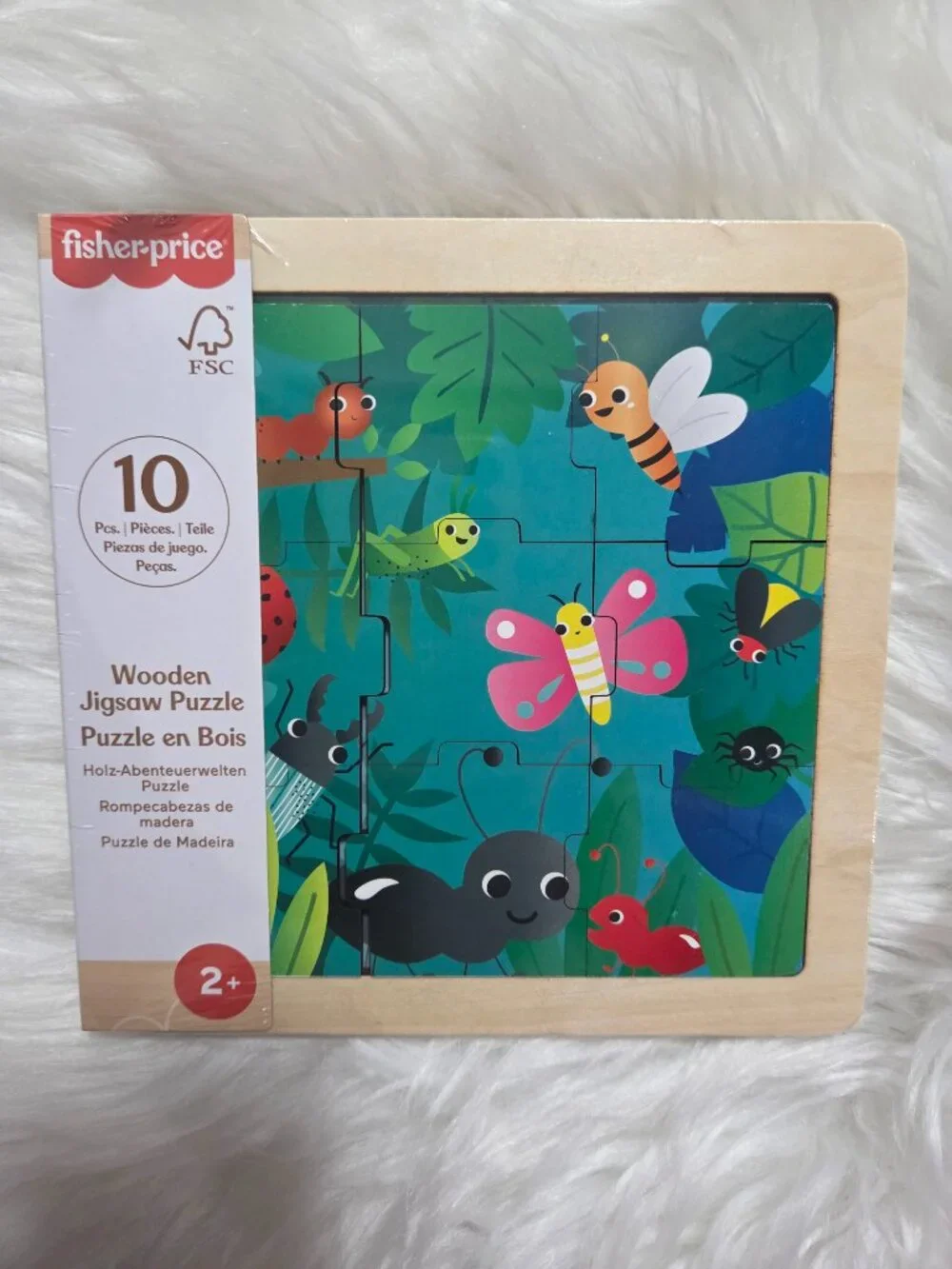 Fisher Price Wooden Jigsaw Puzzle Set